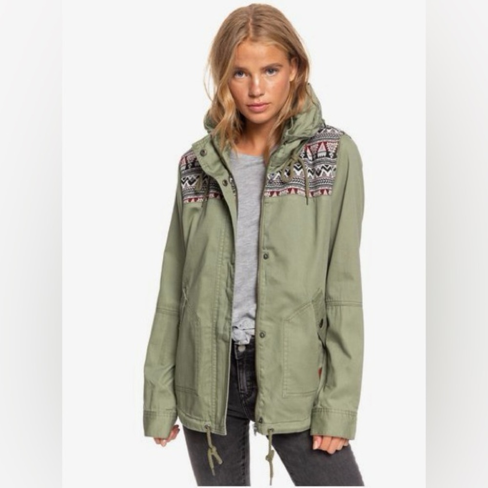 Roxy Winter Cloud Hooded Parka